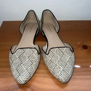 Isaac Mizrahi Black and Cream Loafers